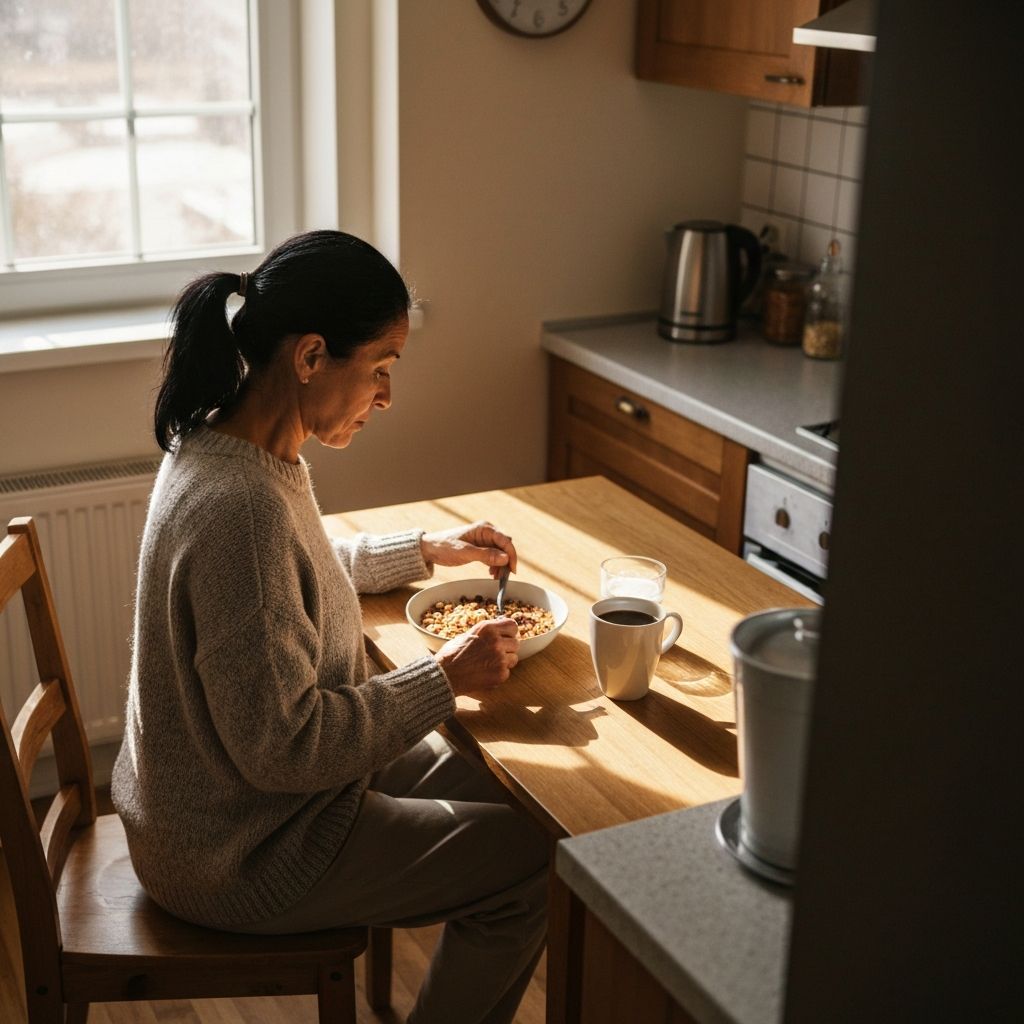 Daily routine and eating